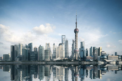 上海城市地标建筑风景高清摄影图片 - 素.
